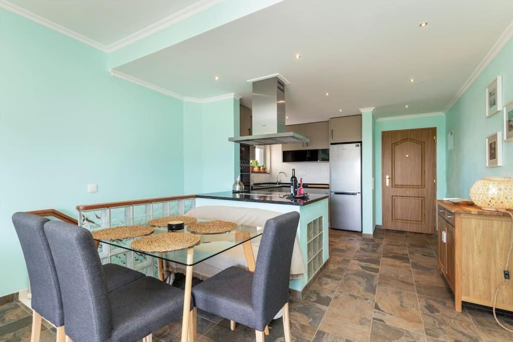 New Beach Flat With Top View - 3 Min To Sea In Luz Εξωτερικό φωτογραφία